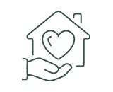 Estate Planning Drawing of hand under a house with a heart in it1